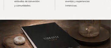 Detalle editorial de Vibranta Studio