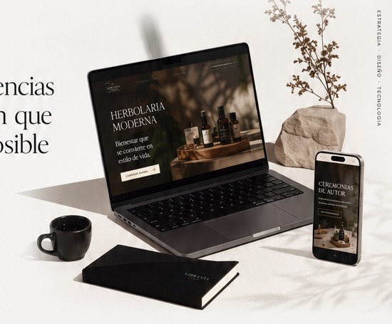 Diseño de ecosistemas digitales de Vibranta Studio